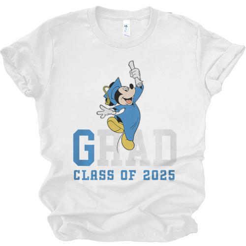 Disney Mickey Mouse 2025 Graduation Class Of '25 Rad Grad Premium Tri-Blend Unisex Jersey T-Shirt - Best Gift Smart