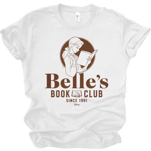 Disney Princess Belles Book Club Unisex Jersey T-Shirt - Bookorys