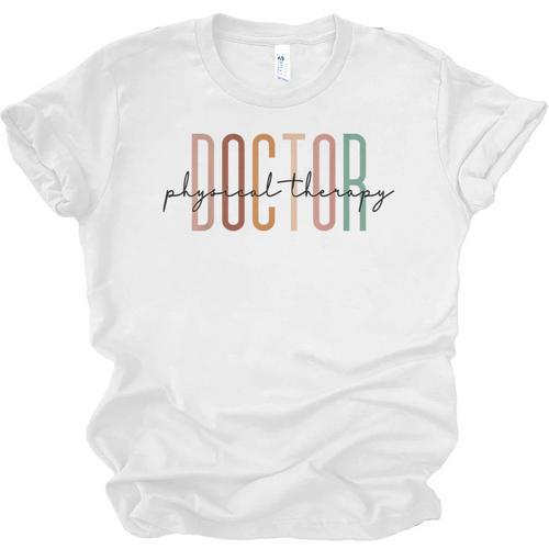 Doctor Of Physical Therapy DPT Student Graduation Unisex Jersey T-Shirt - Best Gift Smart