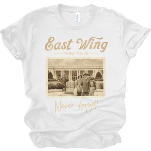 East Wing Never Forget American Vintage Nostalgia Premium Tri-Blend Unisex Jersey T-Shirt - Figerry