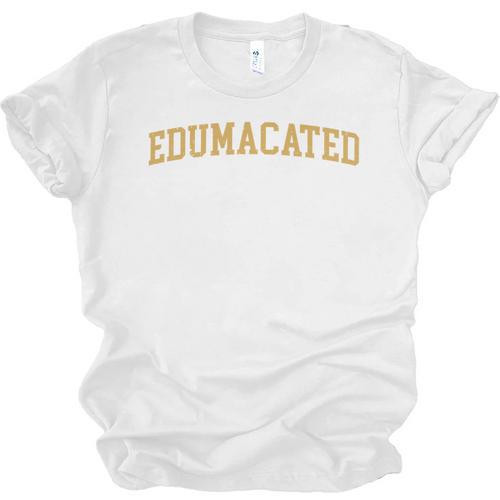 Edumacated Grad College Graduation Unisex Jersey T-Shirt - Best Gift Smart