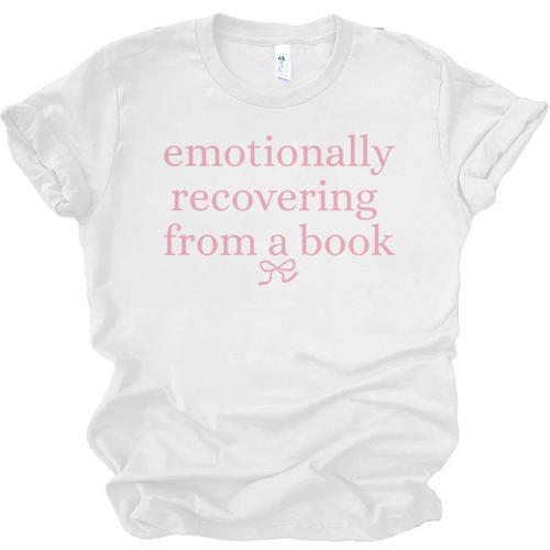 Emotionally Recovering From a Book Bookish Unisex Jersey T-Shirt - Bookorys UK