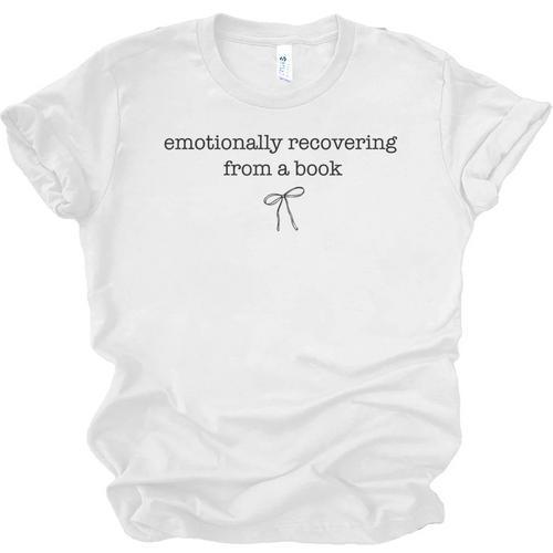 Emotionally Recovering From a Book Subtle Book Lover Unisex Jersey T-Shirt - Bookorys