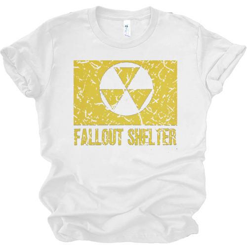 Fallout Shelter Nuclear War Radioactive Nostalgia T-Shirt Unisex Jersey T-Shirt - Figerry