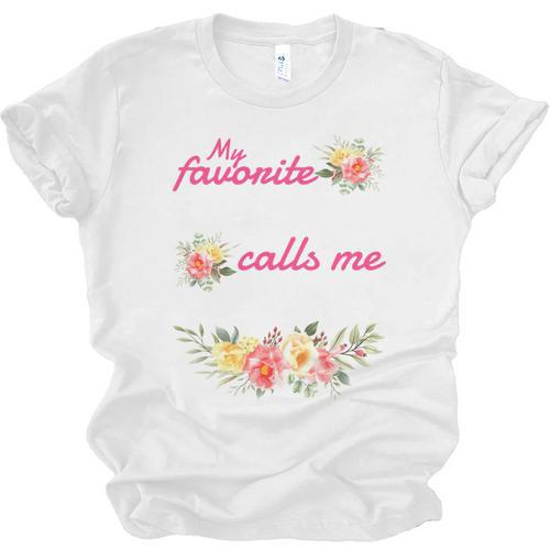My Favorite Teacher Calls Me Mom Graduation Unisex Jersey T-Shirt - Best Gift Smart