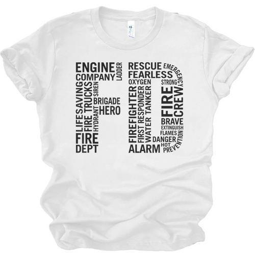 Fire Academy Graduation T-Shirt Firefighter Support Tee Unisex Jersey T-Shirt - Best Gift Smart