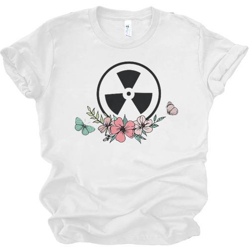 Floral Rad Tech Radiology Graduation X-Ray Tech Unisex Jersey T-Shirt - Best Gift Smart