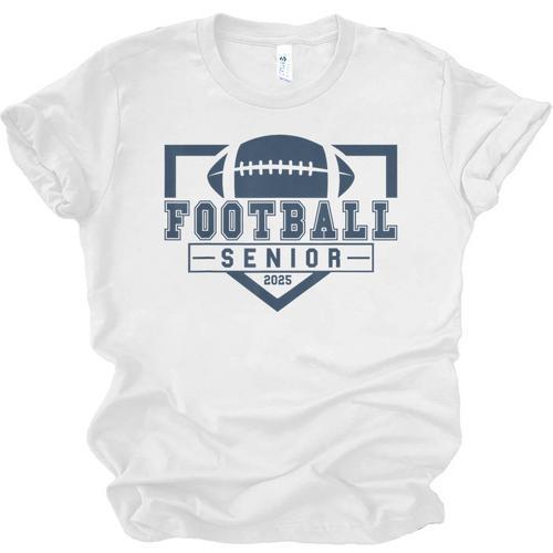 Football Senior Night Football Senior 2025 Graduation 44 Unisex Jersey T-Shirt - Best Gift Smart
