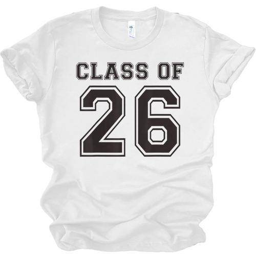 Freshman Class Of 2026 High School Senior Graduation Unisex Jersey T-Shirt - Best Gift Smart