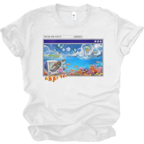 Frutiger Aero Y2k 2000s Unisex Jersey T-Shirt - Figerry