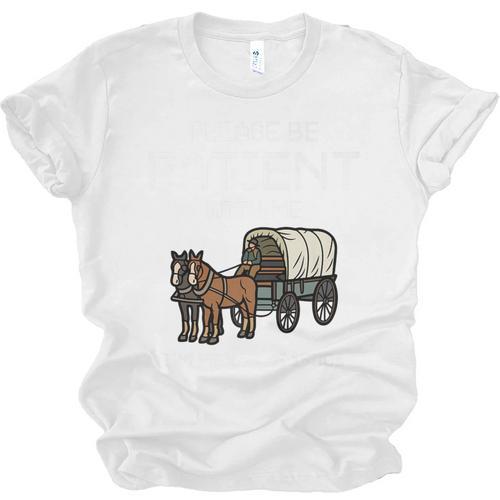 Funny Please Be Patient With Me I'm From The 1900s Premium Unisex Jersey T-Shirt - Figerry