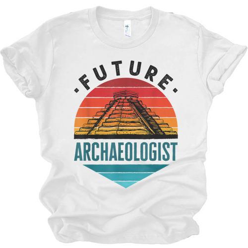 Future Archaeologist Pyramid Archaeology Student Graduation Unisex Jersey T-Shirt - Best Gift Smart