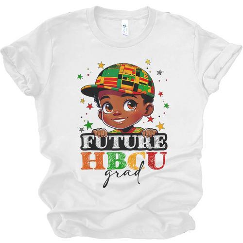 Future HBCU Grad History Boys Kids Graduation HBCU Unisex Jersey T-Shirt - Best Gift Smart
