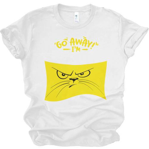 Go Away I'm Introverting Antisocial Shy Introvert Unisex Jersey T-Shirt - Raresse