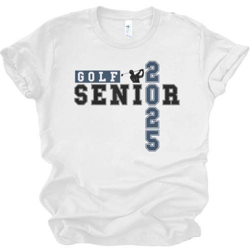 Golf Senior Night Golf Senior 2025 Graduation 63 Unisex Jersey T-Shirt - Best Gift Smart