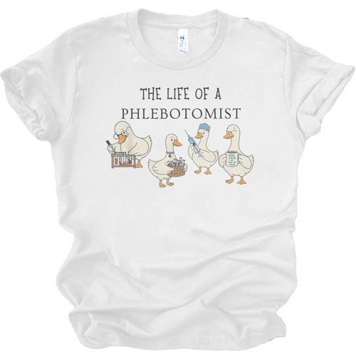 Goose Phlebotomy Technician Graduation Lab Week 2026 Unisex Jersey T-Shirt - Best Gift Smart