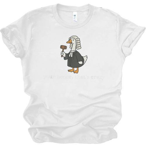 Goose Silly Lawyer Law School Graduation Future Lawyer Unisex Jersey T-Shirt - Best Gift Smart