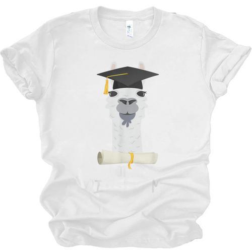 Graduation For Him & Her Got My Dip-Llama Unisex Jersey T-Shirt - Best Gift Smart