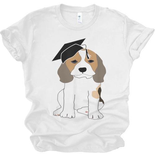 Graduation Beagle Dog 2017 Graduate Graduation Tee Unisex Jersey T-Shirt - Best Gift Smart