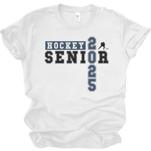 Hockey Senior Night Hockey Senior 2025 Graduation 32 Unisex Jersey T-Shirt - Best Gift Smart