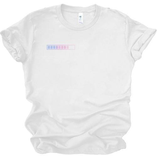 Hold On Let Me Overthink This Loading Anxiety Introvert Fun Unisex Jersey T-Shirt - Raresse