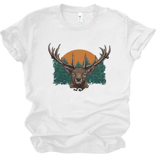 Hunting Is My Escape Introvert Hunter Antisocial Unisex Jersey T-Shirt - Raresse