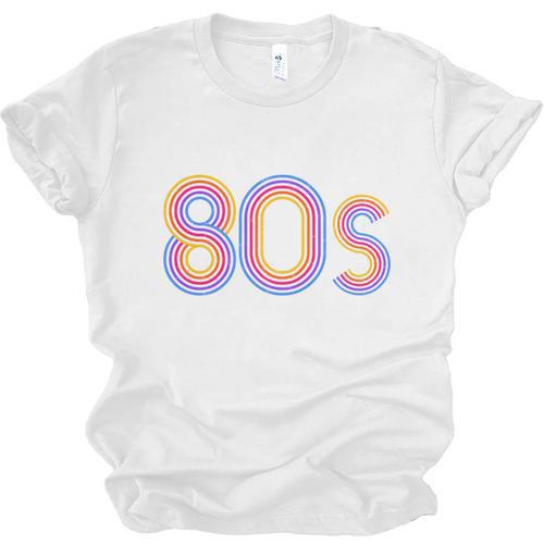 I'd Rather Be In The 80s Iconic Music Nostalgia Vintage Unisex Jersey T-Shirt - Figerry