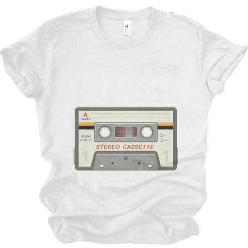I'm From The 1900s Be Patient Retro Cassette Tape Premium Unisex Jersey T-Shirt - Figerry