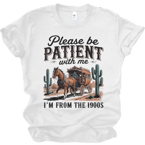 I'm From The 1900s Historical Humor Old Person Unisex Jersey T-Shirt - Figerry