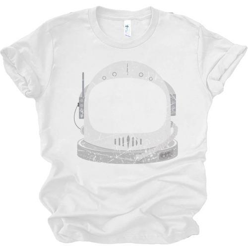 Introvert Space Helmet I Need Space Men Women Unisex Jersey T-Shirt - Raresse
