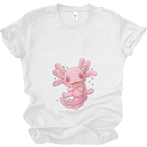 Introverted But Willing To Discuss Axolotl Salamander Raglan Baseball Tee Unisex Jersey T-Shirt - Raresse