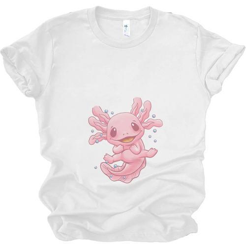 Introverted But Willing To Discuss Axolotl Salamander Unisex Jersey T-Shirt - Raresse