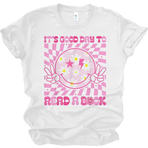It's Good Day To Read Book Library Reading Lovers Unisex Jersey T-Shirt - Bookorys