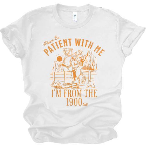 Joke Please Be Patient With Me I'm From The 1900s Tee Unisex Jersey T-Shirt - Figerry