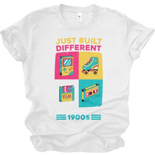 Just Built Different I'M From The 1900S Retro Unisex Jersey T-Shirt - Figerry