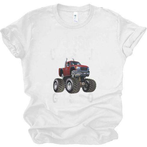 I Just Crushed High School Graduation Monster Truck Shirt Unisex Jersey T-Shirt - Best Gift Smart