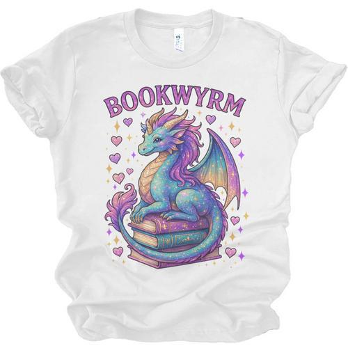 Just a Girl Who Loves Dragons And Books Unisex Jersey T-Shirt - Bookorys AU