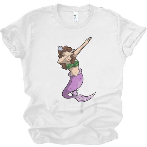 Kids Class Of 2029 Shirt Graduation Dabbing Mermaid Shirt Unisex Jersey T-Shirt - Best Gift Smart