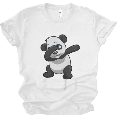 Kids Class Of 2030 Shirt Graduation Dabbing Panda Shirt Unisex Jersey T-Shirt - Best Gift Smart