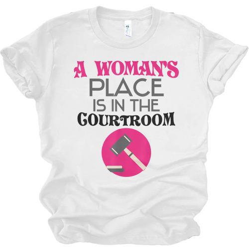Lawyer Attorney Law School Graduation Female Women Unisex Jersey T-Shirt - Best Gift Smart