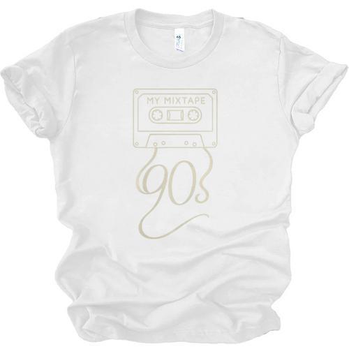 My Mixtape 90s – Retro Cassette Tape Nostalgia Premium Tri-Blend Unisex Jersey T-Shirt - Figerry