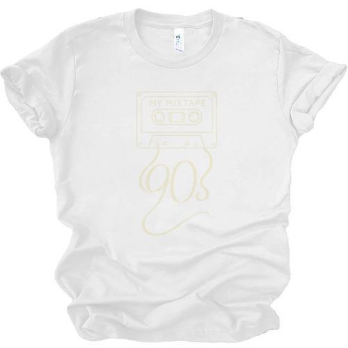 My Mixtape 90s – Retro Cassette Tape Nostalgia Unisex Jersey T-Shirt - Figerry