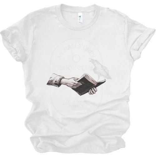 In My Morally Grey Book Club Era Adult Romance Novel Lover Unisex Jersey T-Shirt - Bookorys