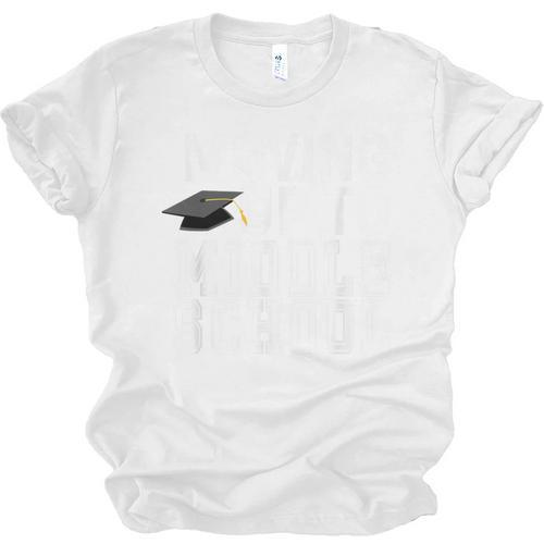 Moving Up To Middle School Elementary School Graduation Unisex Jersey T-Shirt - Best Gift Smart