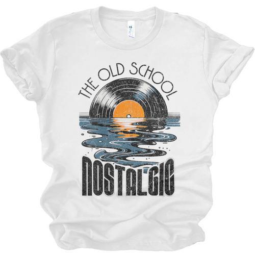 Music Old School Nostalgia Record Unisex Jersey T-Shirt - Figerry