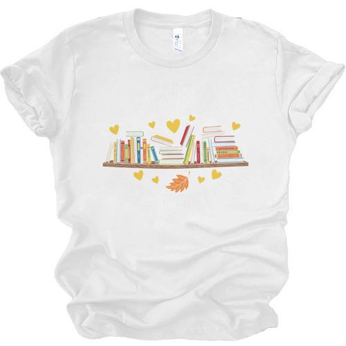 I Have No Shelf Control Witty Book Lover Artwork Unisex Jersey T-Shirt - Bookorys UK