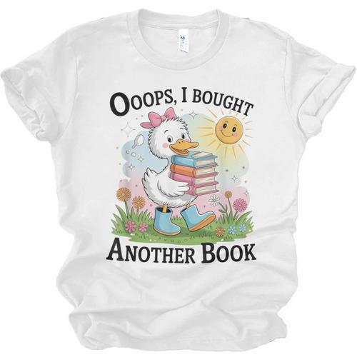 Oops I Bought Another Book Duck Sunshine Unisex Jersey T-Shirt - Bookorys UK