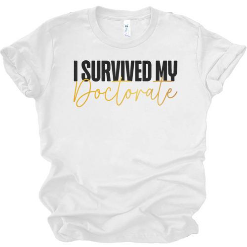 Phd Graduation Doctorate Degree Dissertation Masteral Grad Unisex Jersey T-Shirt - Best Gift Smart
