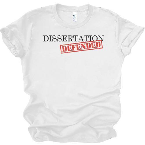 PhD Thesis Defense Graphic Doctoral Graduation Unisex Jersey T-Shirt - Best Gift Smart