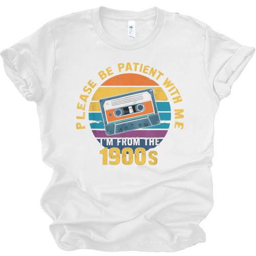 Please Be Patient With Me I'm From The 1900s Dad Unisex Jersey T-Shirt - Figerry